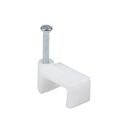 Скоба крепежная квадратная плоская 10 мм (уп.50шт) EKF plcn-ss-10 фото