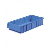 Ящик пластиковый синий, 500х240х100