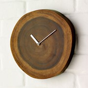 Часы настенные в эко стиле из натурального дерева под заказ от производителя. Работаем на экспорт. фото