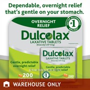 Комплекс для избавления от запоров Dulcolax Laxative 200 Tablets (Jun2017) (№ Dulcolax200)