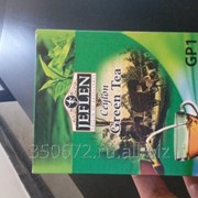 Чай Jeflen зеленый цейлонский листовой GP1 100г фото
