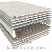 Ортопедический матрас Sleep&Fly Classic 2in1 кокос 70х190 фото