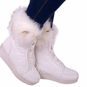 Ботинки Lady 937 белые скл фото