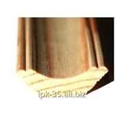 Плинтус деревянный универсальный размер 45x16 фото