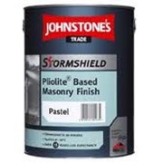 Краска фасадная матовая JOHNSTONE’S Stormshield Smooth Masonry Finish (белая) 5 л. фото
