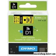 Ленты D1 для принтеров 6 мм х 7м DYMO S0720770/436