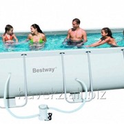 Прямоугольный каркасный бассейн Bestway 56251 Ultra Frame Pool, 404 х 201 х 100 см. фотография