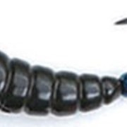 Мормышка лит “Личинка малая“1,3гр.черная фото
