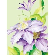 Картина стразами в 3Д Нежный цветок 40х50 см фотография