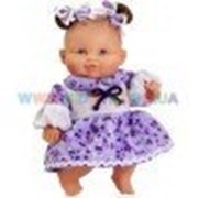 Кукла Младенец девочка европейка, в платье , 01124