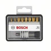 Набор бит Bosch S1 PH1х2, PH2х4, PH3x2,+QC UH Max Grip 25мм (P1K 9) 2.607.002.574 фотография