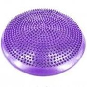 Подушка массажная балансировочная, 34.5 см, фиолетовая фото