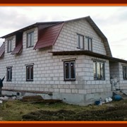 Строительство домов из пенобетона фото