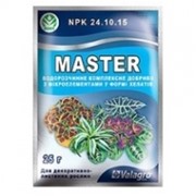 Master для декоративно-лиственных растений NPK 24.10.15 25г. фото
