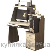 Элегантный компьютерный стол “Вега-Линвуд“, ДСП фото
