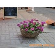Вазон бетонный садовый, цветочник парка, двора фото