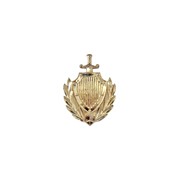 Эмблема МВД петличная золотая фотография