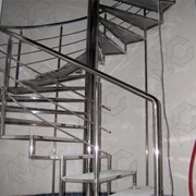 Лестницы,ограждение из нержавеющей стали, фото