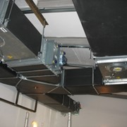 Монтаж систем кондиционирования воздуха фото