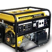 Бензиновый генератор SPG5000 4,5 кВт ручной стартер фотография