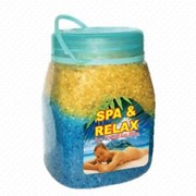 Соль природная с пеной для ванн spa-relax 1 кг 4606595700408 фотография