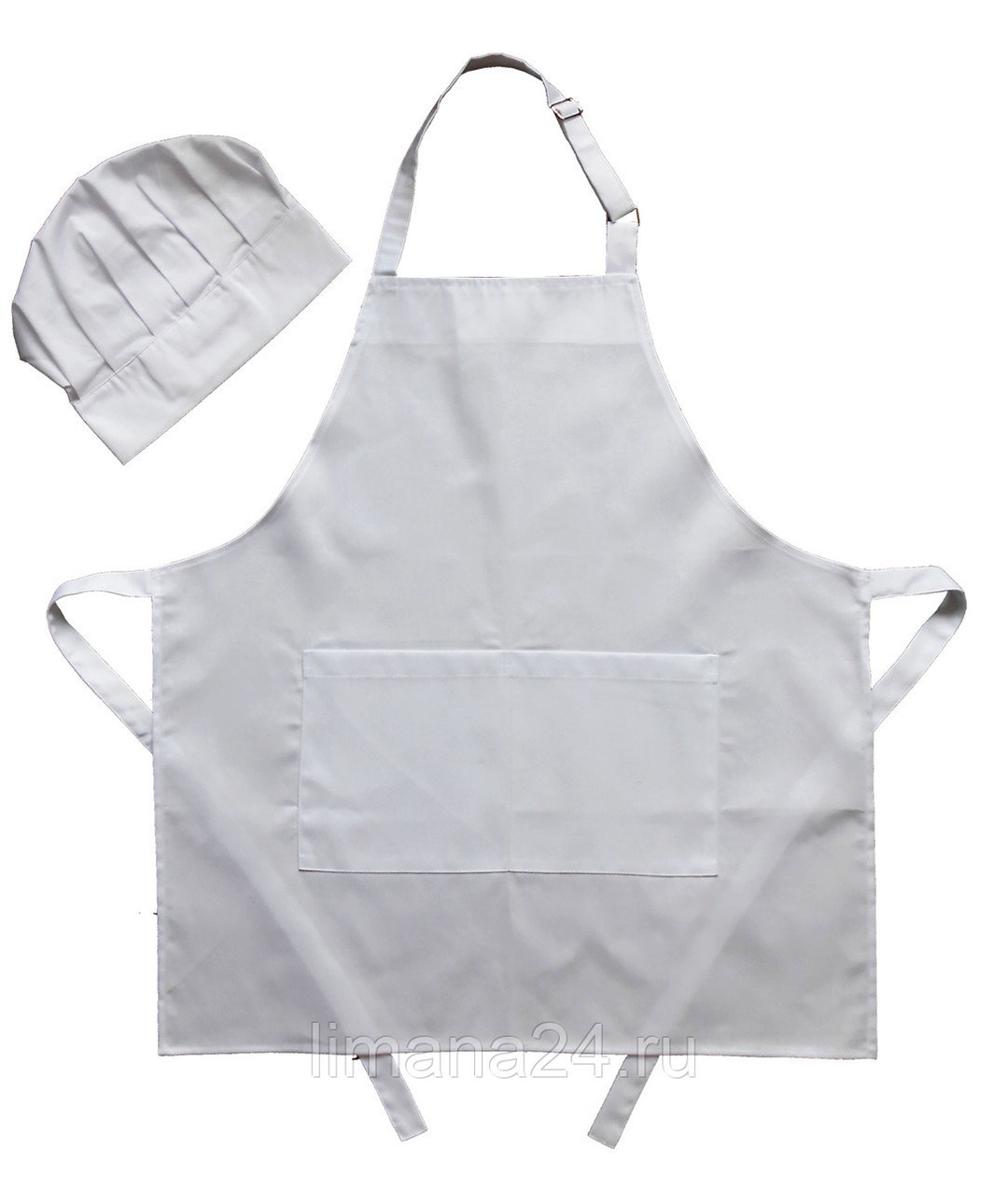 белый детский фартук для кухни