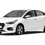 Прокат, аренда автомобилей, Hyundai Accent (white) фото