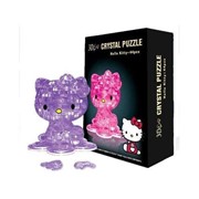 Головоломка Hello Ketty 3D Crystal Puzzle (44 детали) Розовая