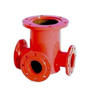 Подставка пожарная, Ру16, Ду: 300 мм, Способ присоед.: раструбное, Материал: чугун, ППР фото