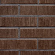 Облицовочный пустотелый кирпич Lode ASAIS BRUNIS коричневый штриховой 250x85x65 фото