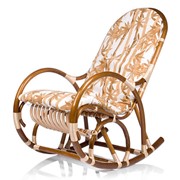 Кресло-качалка Верба бамбук коричневый