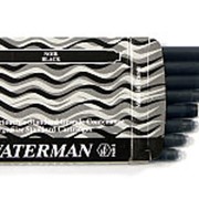 Waterman Чернильный картридж Waterman Standard для перьевых ручек Черный фотография
