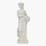 Скульптура Девушка с цветами S09