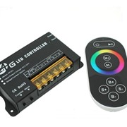 RGB-контроллер радио сенсорный Black (touch controller, 2.G,RF 24А) фото