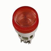 Лампа ENR-22 сигнальная, цилиндр d22мм неон/240В красный ИЭК фото