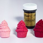 Пищевой краситель - паста от Sugarflair - Spectral Burgundy - 25 гр. фотография