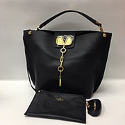 Женская сумка VALENTINO черная фото