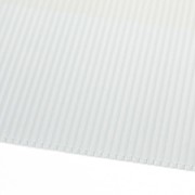 Сотовый поликарбонат Sellex Comfort | 4 мм | 2,1х6 (12) м | белый фотография