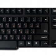 DLK-8050PB Delux PS/2 клавиатура, Цвет: Чёрный