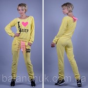 Спортивный костюм I Love Juice желтый фотография