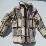 Куртка, овчина, из воротником, косые 2 карманы, размер от 48 по 54 фотография