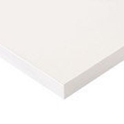 Плита МДФ LUXE белый колониал металлик (Blanco Colonial Pearl Effect) глянец, 1220*18*2750 мм фото