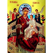Икона освященная на Святой Горе Афон ''Всецарица'',исцеляющая от рака. фото
