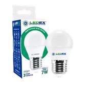 Светодиодная лампа LEDEX 7W E27 PREMIUM (шарик)