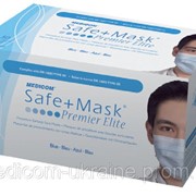 Маски Safe+Mask Premier на завязках голубого или зеленого цвета 2000