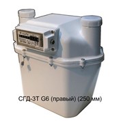 Счетчик газа диафрагменный с термокомпенсатором СГД-3Т G6 (правый) (250 мм) фото