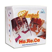 Салфетка бумажная Ho.Re.Ca 24×24 см, 400 штук фотография