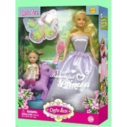 Куклы, кула Defa Lucy в наборе с ребенком, пони и аксессуарами фото
