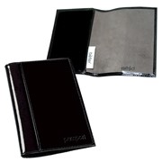 Обложка для паспорта BEFLER “Classic“, натуральная кожа, тиснение “Passport“, черная, O.21.-1 фото