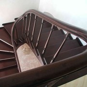 Лестницы деревянные (дуб) фото